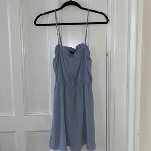 Blue casual dress